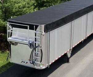 Transfer Trailer Tarping Systems | Manual and Fully Automatic Trash Covering Solutions