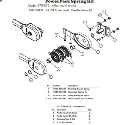 Aero Power Pack Side Mount Spring